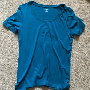 Eddie Bauer size small women’s t-shirt teal